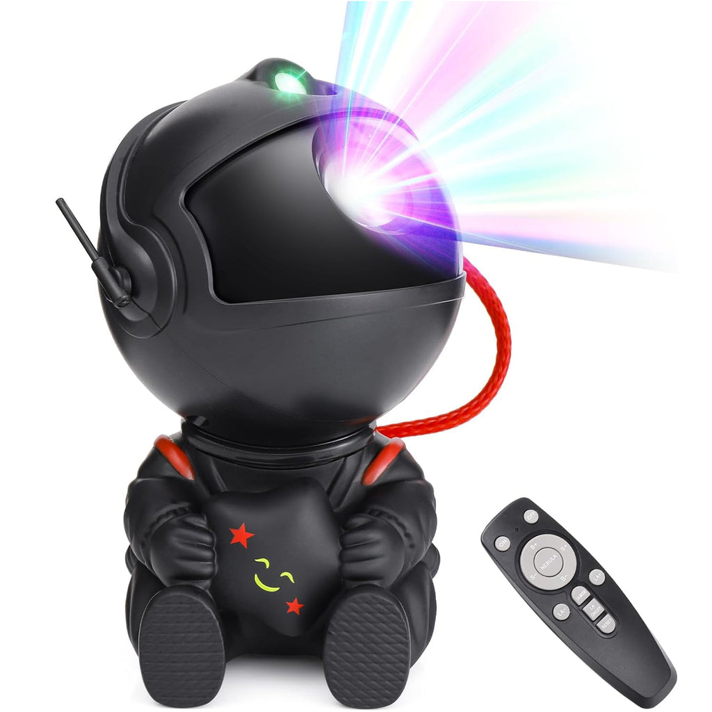 Astronaut Galaxy Projector – Star Light with Rotating Nebula